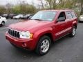 2005 Inferno Red Crystal Pearl Jeep Grand Cherokee Limited 4x4  photo #1