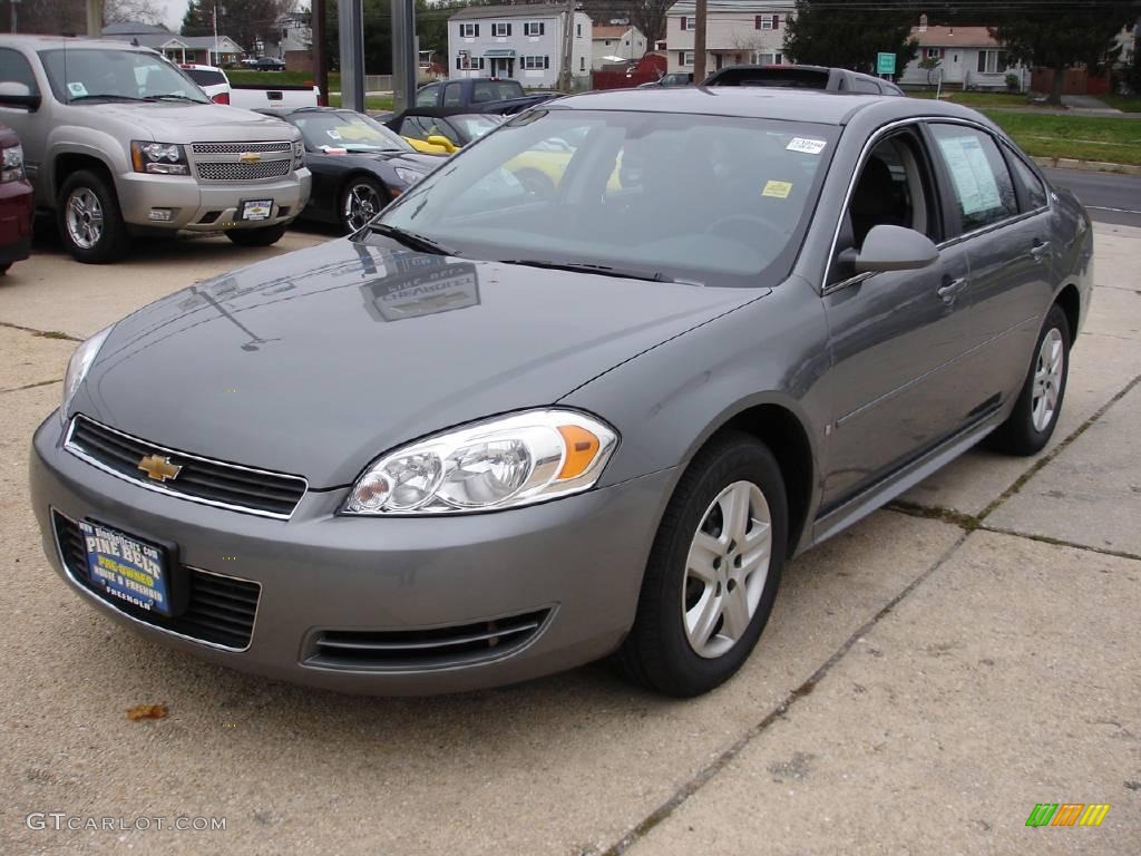 2009 Impala LS - Dark Silver Metallic / Ebony photo #1