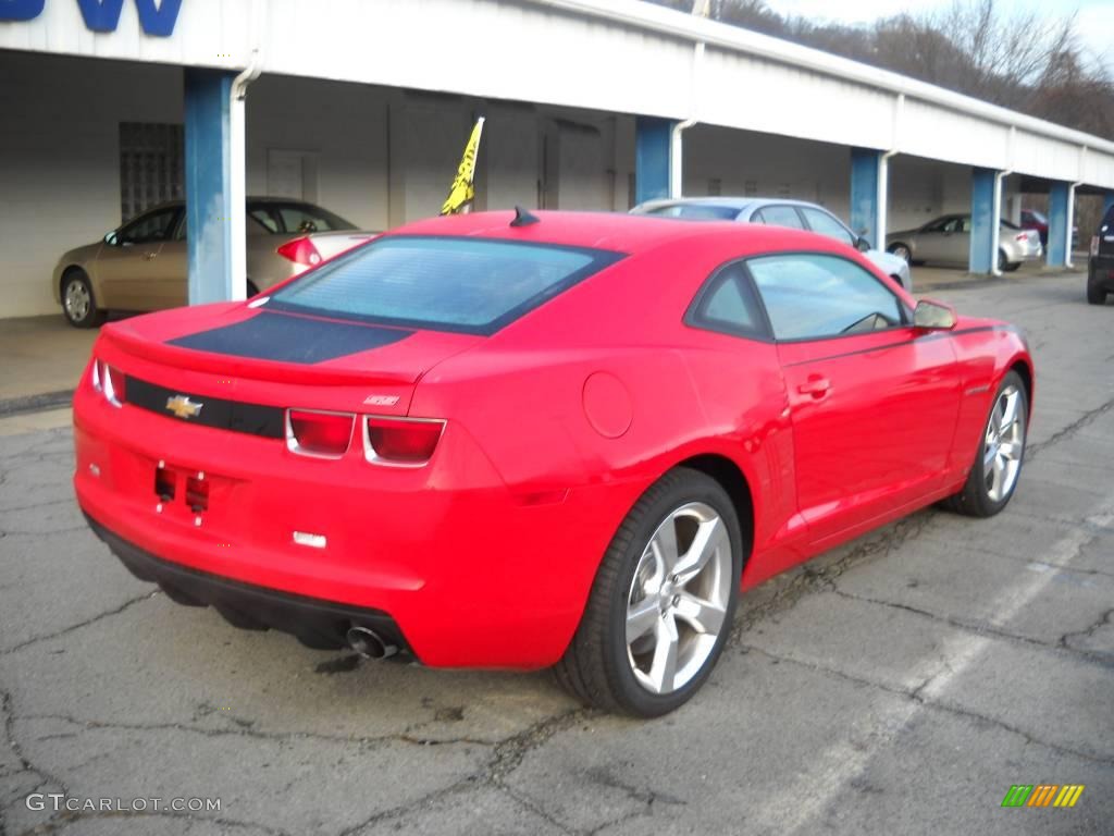 2010 Camaro SS/RS Coupe - Victory Red / Black photo #2