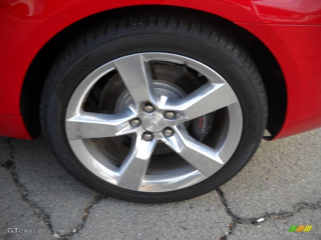 2010 Camaro SS/RS Coupe - Victory Red / Black photo #12