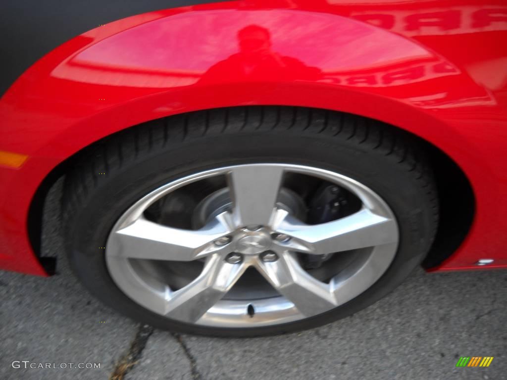 2010 Camaro SS/RS Coupe - Victory Red / Black photo #14