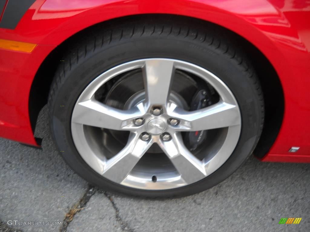 2010 Camaro SS/RS Coupe - Victory Red / Black photo #15