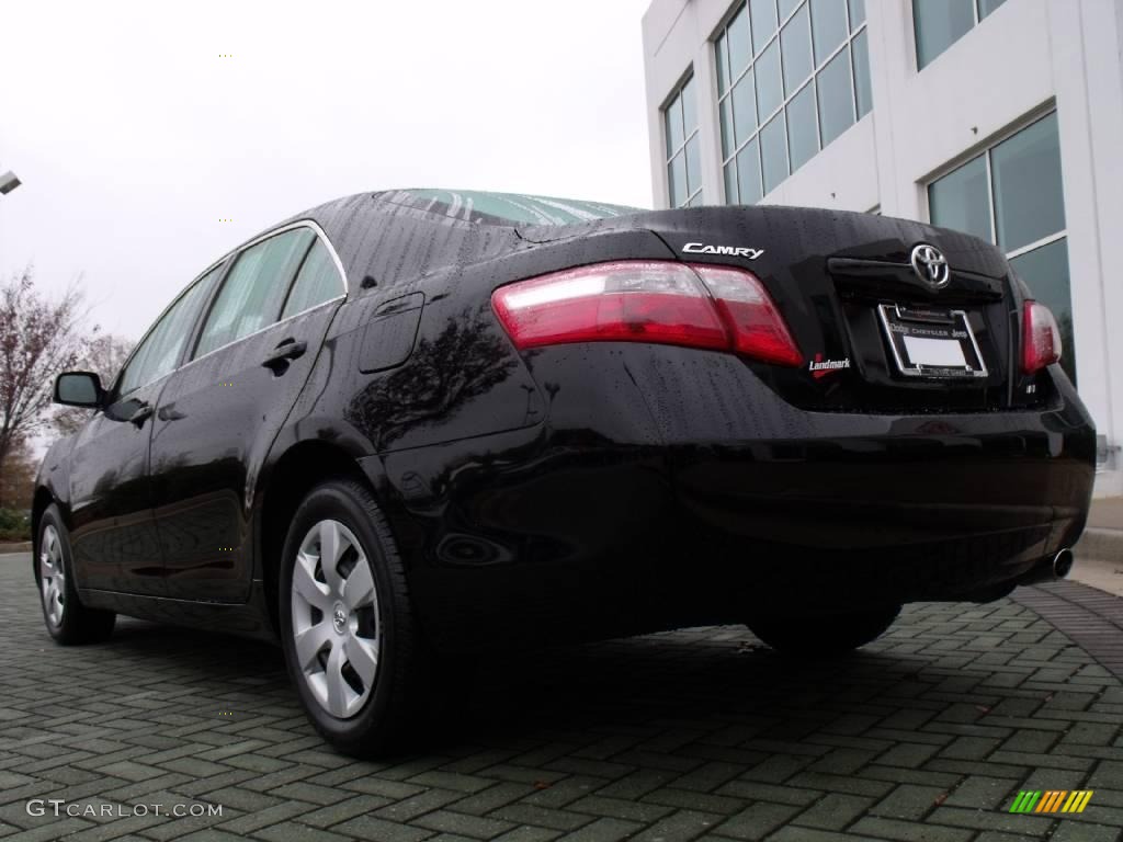 2007 Camry LE - Black / Ash photo #3