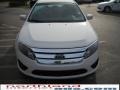 2010 White Platinum Tri-coat Metallic Ford Fusion SE  photo #3