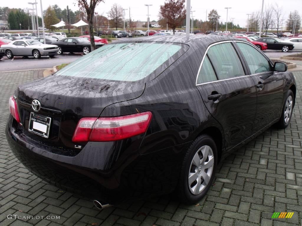 2007 Camry LE - Black / Ash photo #5