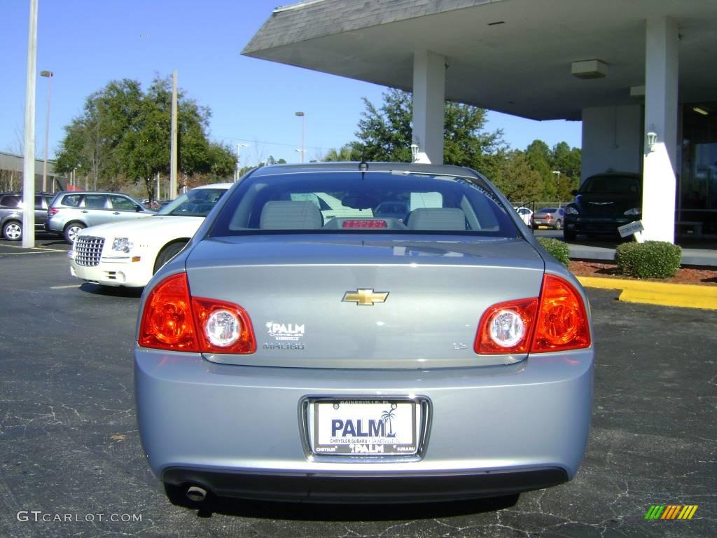 2008 Malibu LS Sedan - Golden Pewter Metallic / Titanium Gray photo #18
