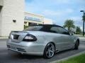 2007 Iridium Silver Metallic Mercedes-Benz CLK 350 Cabriolet  photo #6