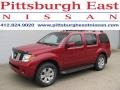 2006 Red Brawn Pearl Nissan Pathfinder LE 4x4  photo #1