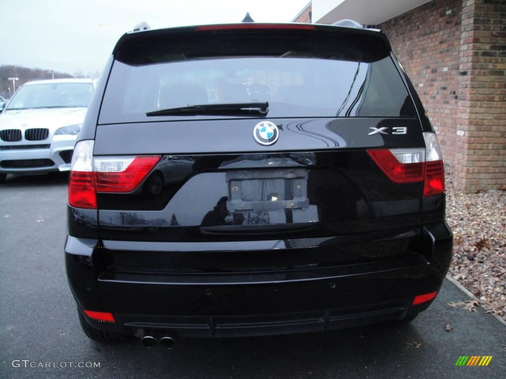 2007 X3 3.0si - Jet Black / Black photo #5