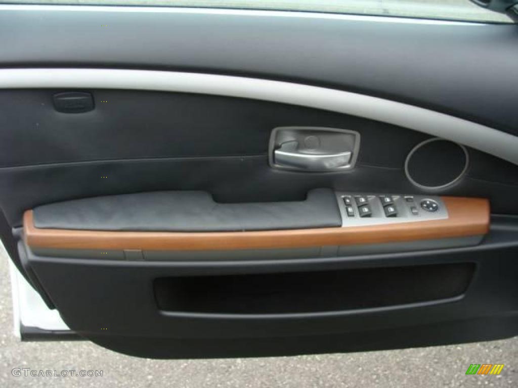 2007 7 Series 750i Sedan - Alpine White / Black photo #9