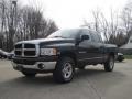 2005 Black Dodge Ram 1500 SLT Quad Cab 4x4  photo #1