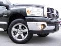 2008 Brilliant Black Crystal Pearl Dodge Ram 1500 Big Horn Edition Quad Cab 4x4  photo #2