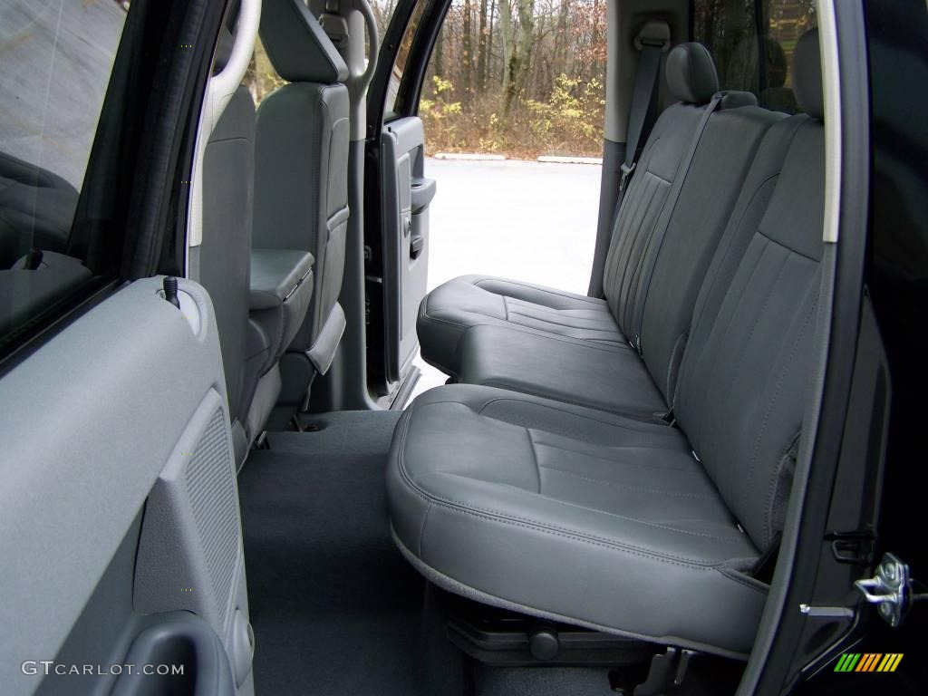 2008 Ram 1500 Big Horn Edition Quad Cab 4x4 - Brilliant Black Crystal Pearl / Medium Slate Gray photo #14