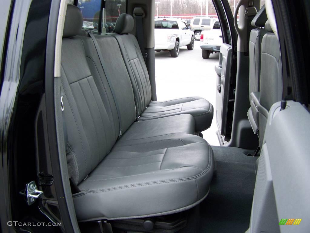 2008 Ram 1500 Big Horn Edition Quad Cab 4x4 - Brilliant Black Crystal Pearl / Medium Slate Gray photo #17