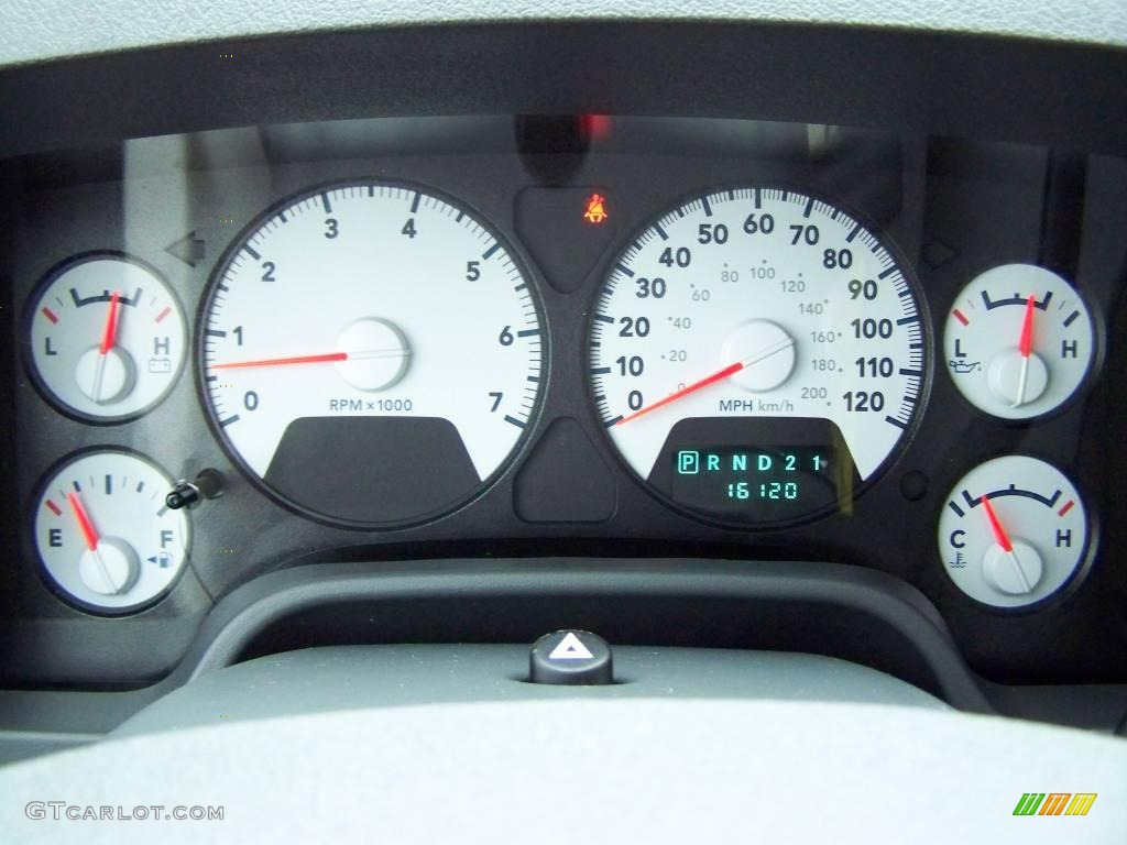 2008 Ram 1500 Big Horn Edition Quad Cab 4x4 - Brilliant Black Crystal Pearl / Medium Slate Gray photo #22