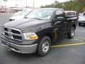 2010 Brilliant Black Crystal Pearl Dodge Ram 1500 ST Regular Cab  photo #1