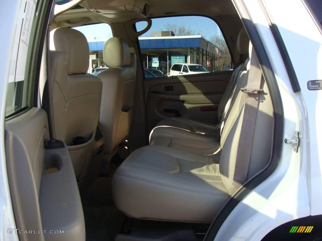 2005 Tahoe LT 4x4 - Summit White / Tan/Neutral photo #16