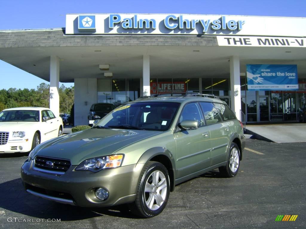 2005 Outback 3.0 R L.L. Bean Edition Wagon - Willow Green Opal / Taupe photo #1