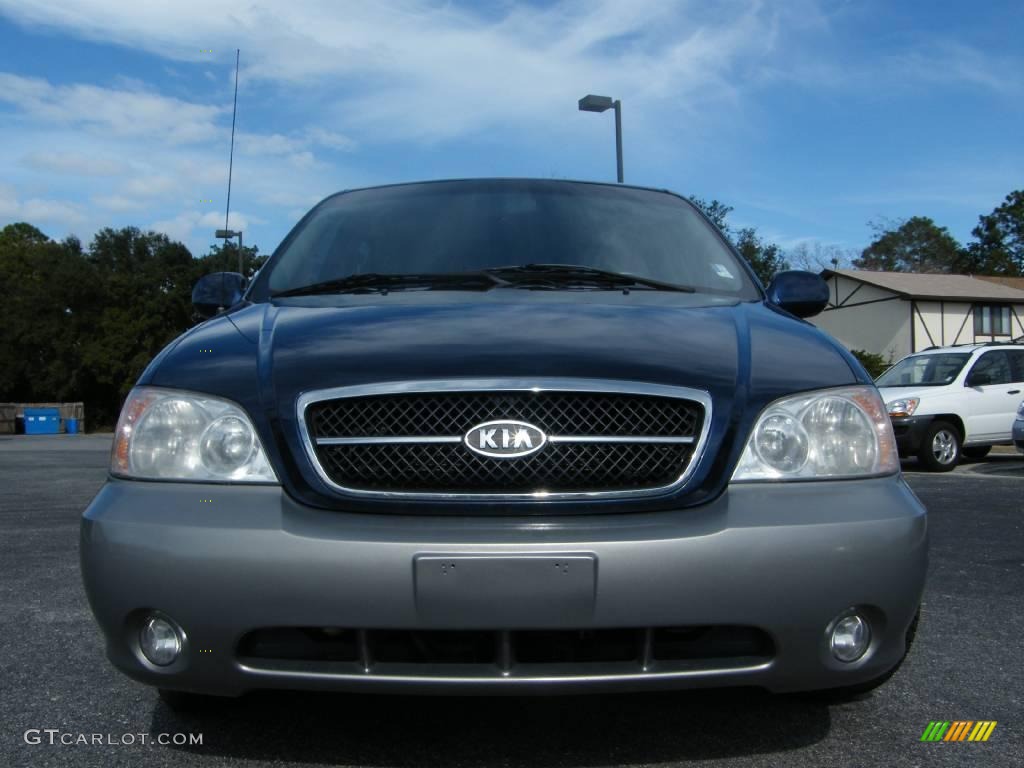 2004 Sedona EX - Imperial Blue / Gray photo #8