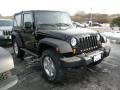 2009 Black Jeep Wrangler X 4x4  photo #3