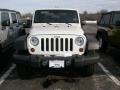 2009 Stone White Jeep Wrangler X 4x4  photo #2