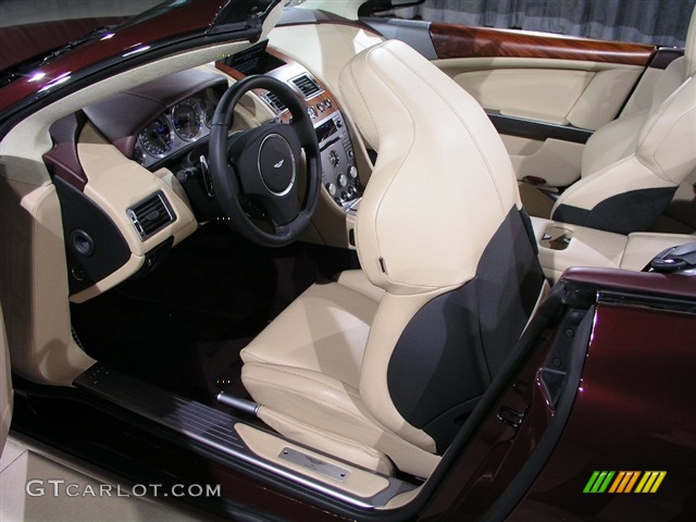 2006 DB9 Volante - Burgundy / Sandstorm photo #15