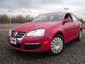 2008 Salsa Red Volkswagen Jetta S Sedan  photo #1