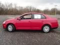 2008 Salsa Red Volkswagen Jetta S Sedan  photo #2