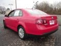 2008 Salsa Red Volkswagen Jetta S Sedan  photo #3