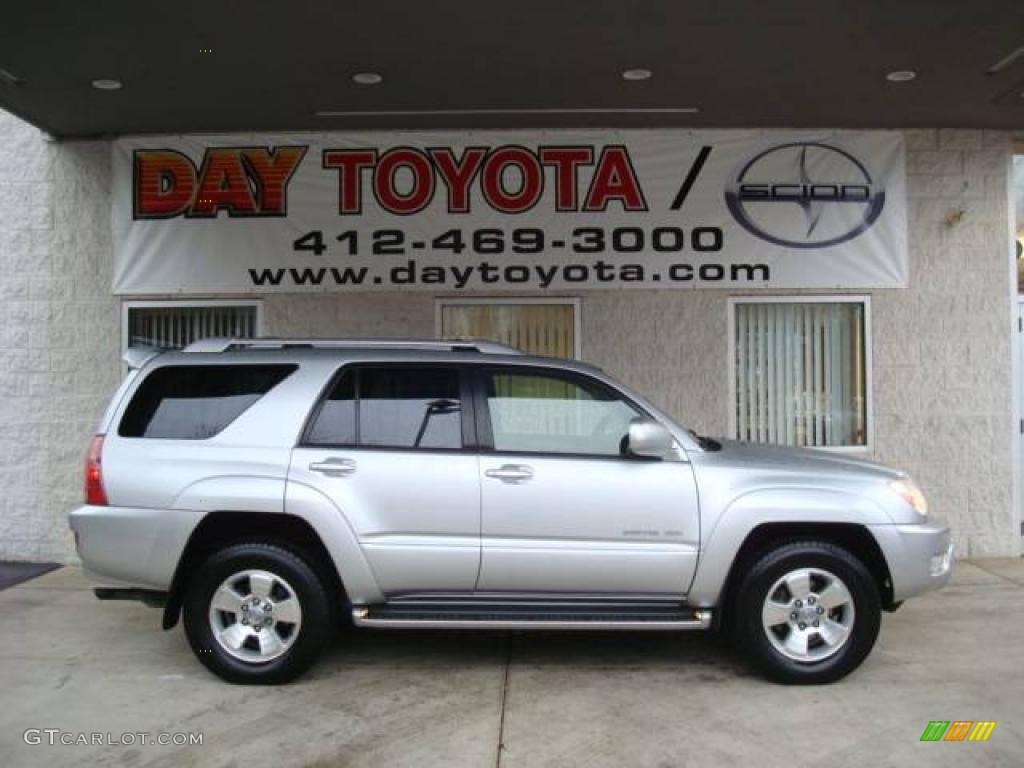 2003 4Runner Limited 4x4 - Titanium Metallic / Stone photo #1