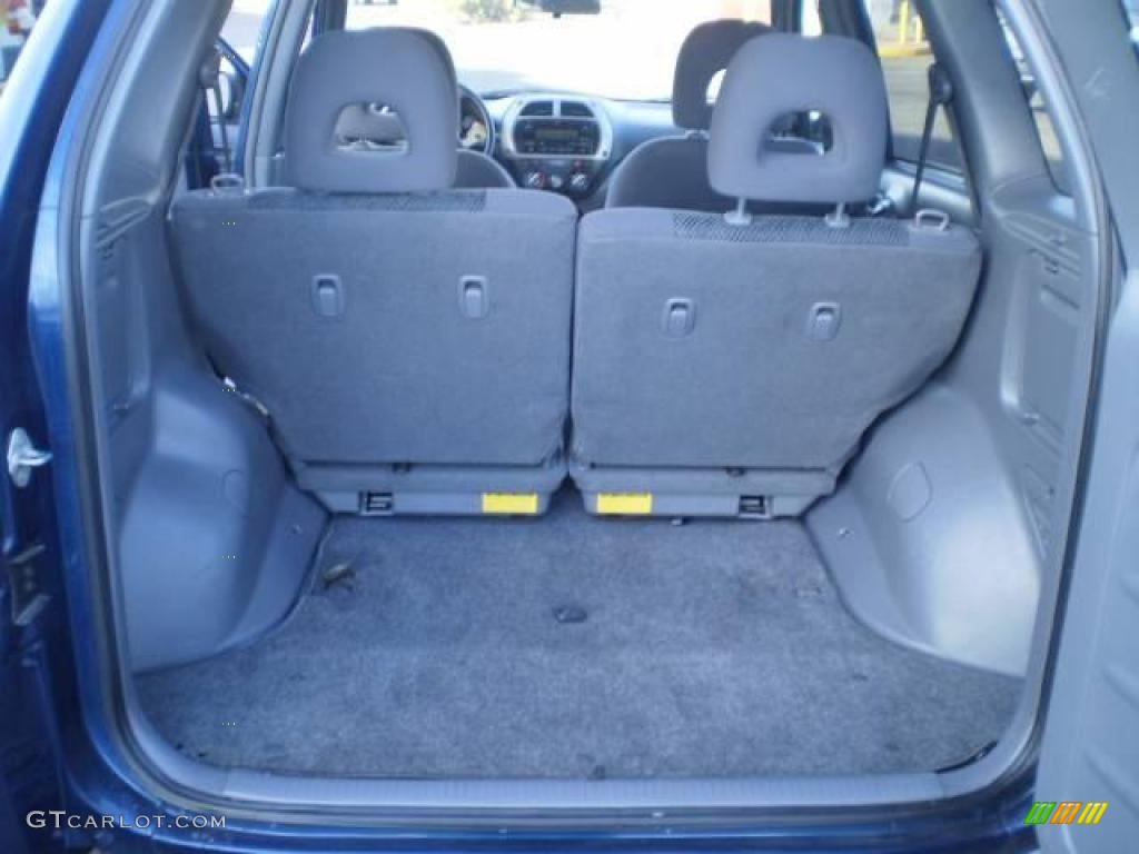 2003 RAV4  - Spectra Blue Mica / Gray photo #29