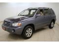 2007 Bluestone Metallic Toyota Highlander V6 4WD  photo #3