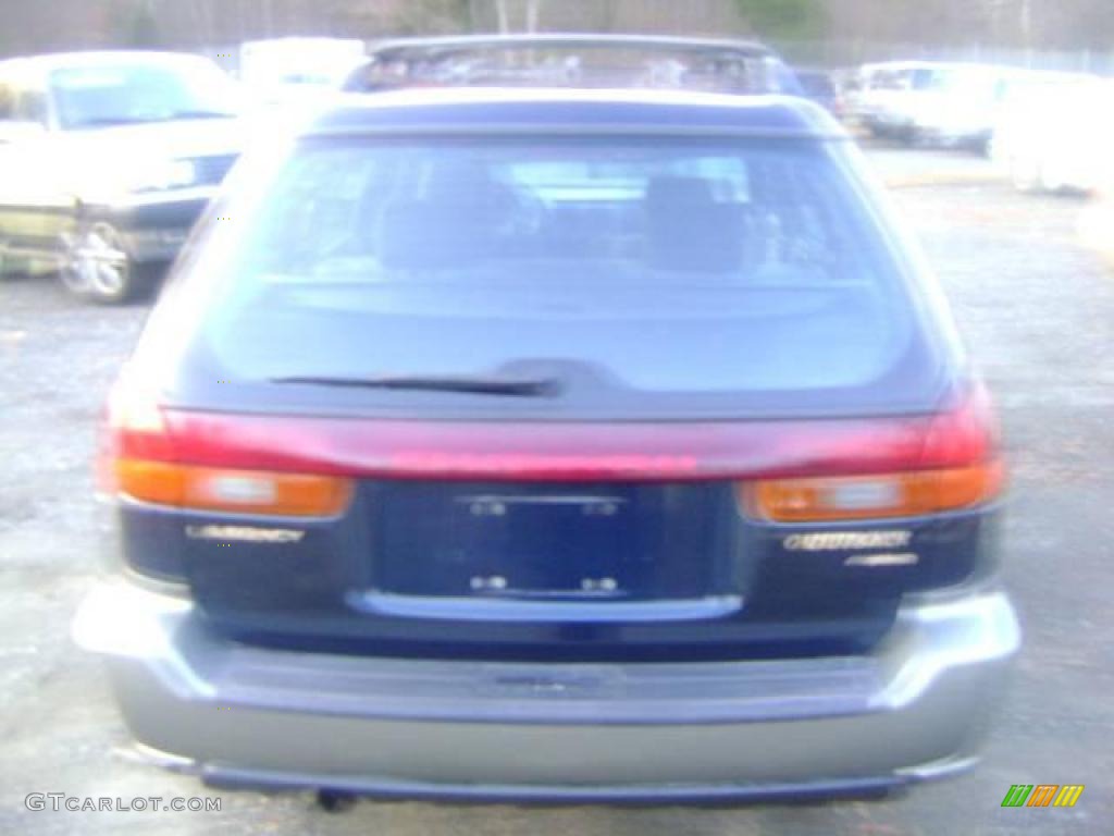 1999 Legacy Outback Wagon - Deep Sapphire Blue / Gray photo #11