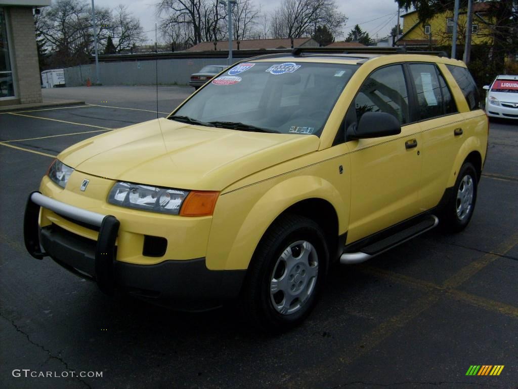 2003 VUE AWD - Light Yellow / Gray photo #8