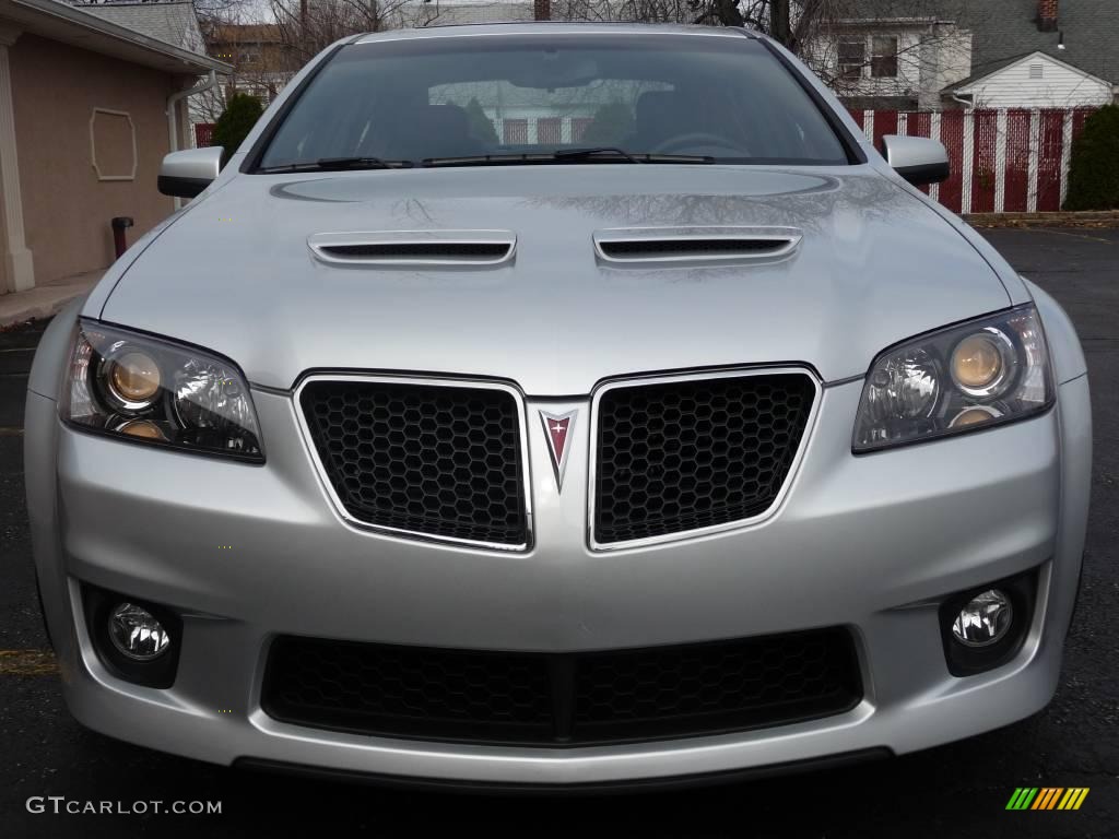 2009 G8 GXP - Maverick Silver Metallic / Onyx photo #15