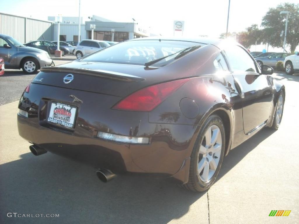 2003 350Z Touring Coupe - Brickyard / Frost photo #4