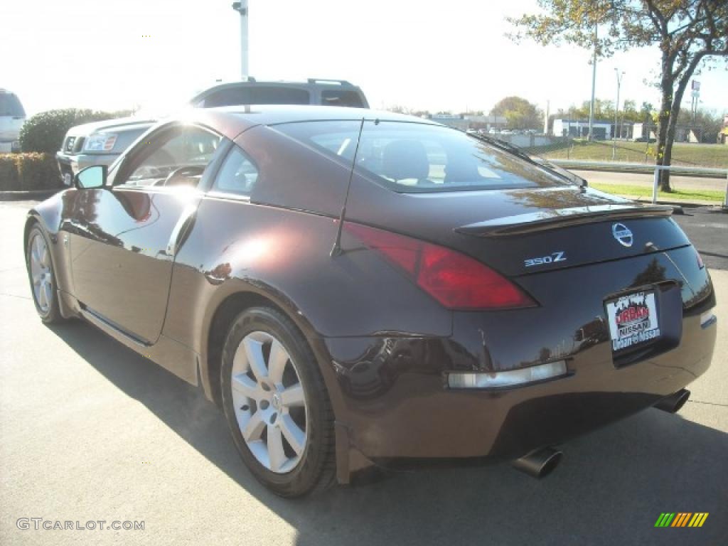 2003 350Z Touring Coupe - Brickyard / Frost photo #6