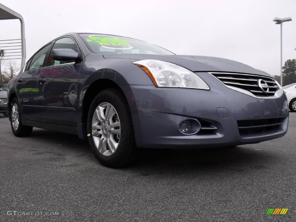 2010 Altima 2.5 S - Ocean Gray / Charcoal photo #7