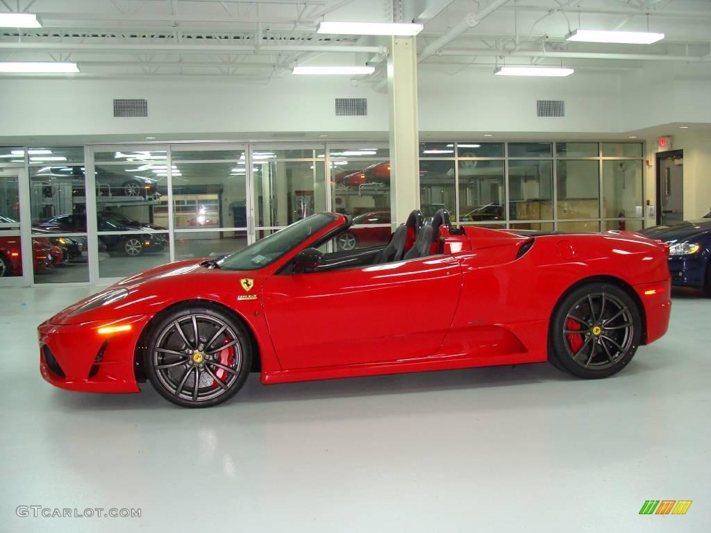 2009 F430 16M Scuderia Spider - Rosso Corsa (Red) / Black photo #5