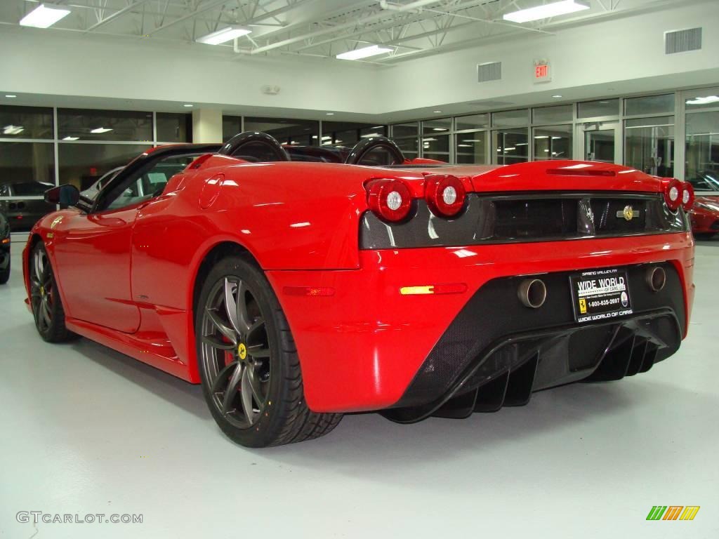 2009 F430 16M Scuderia Spider - Rosso Corsa (Red) / Black photo #20