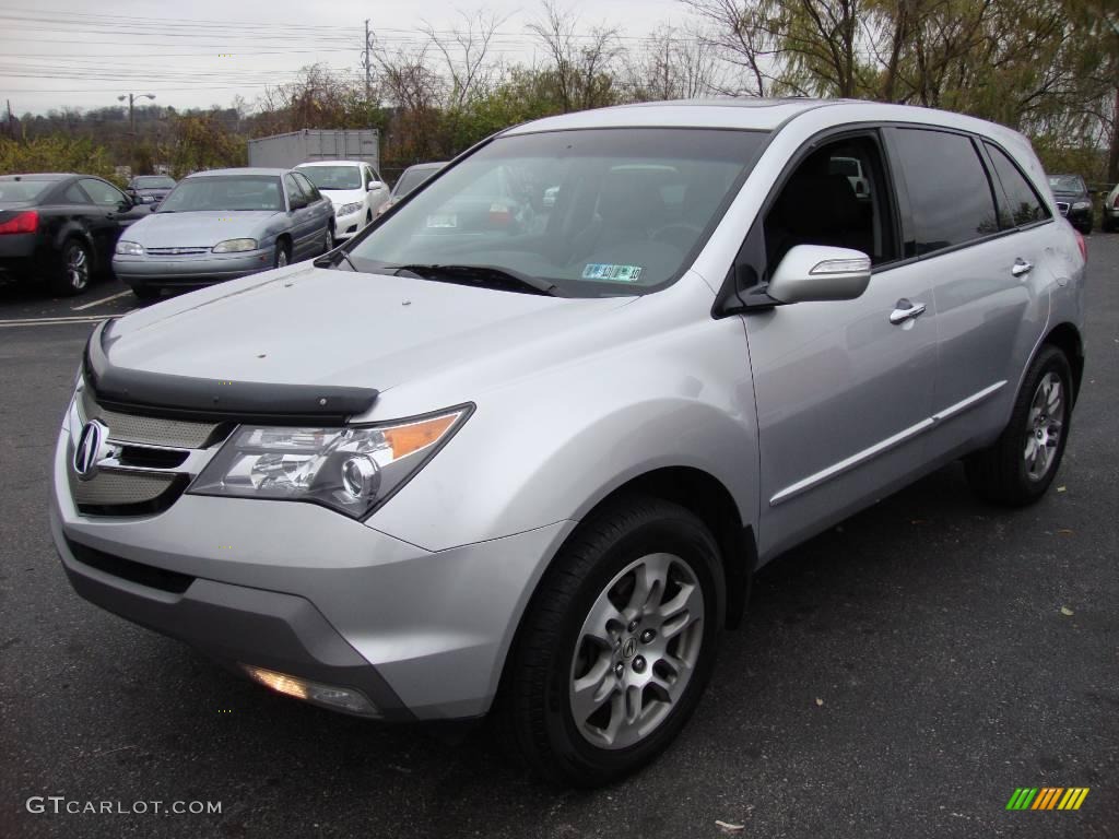 Billet Silver Metallic Acura MDX