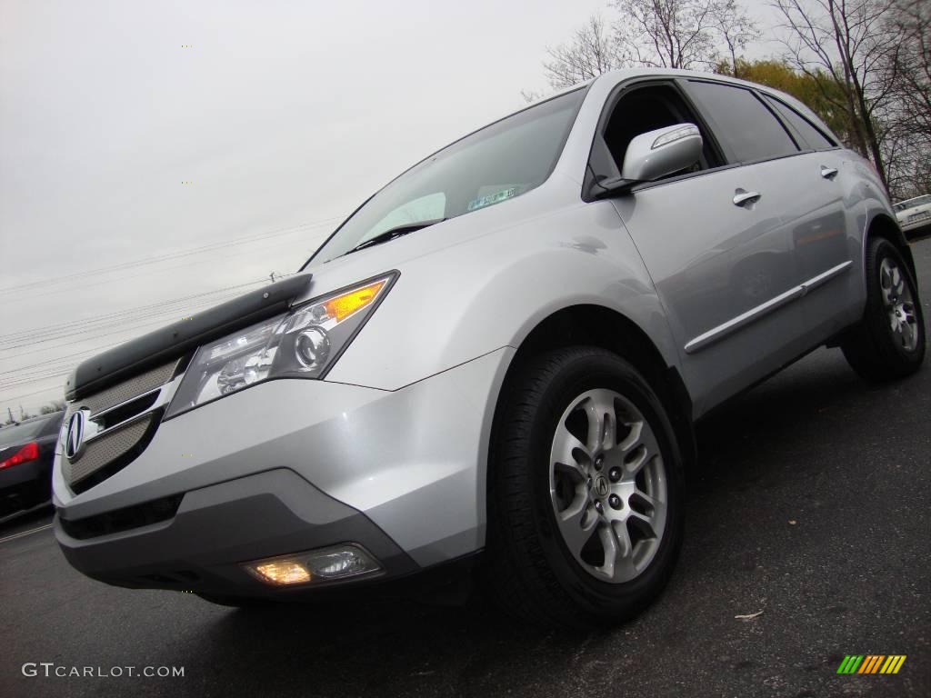 2007 MDX  - Billet Silver Metallic / Ebony photo #2