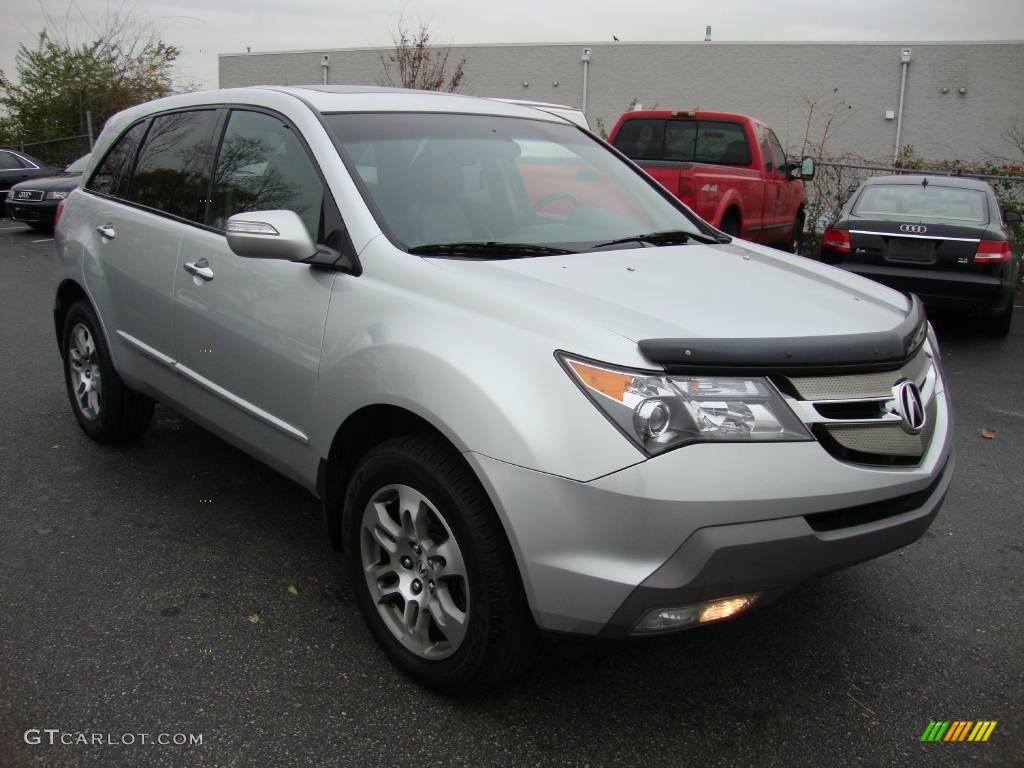 2007 MDX  - Billet Silver Metallic / Ebony photo #4