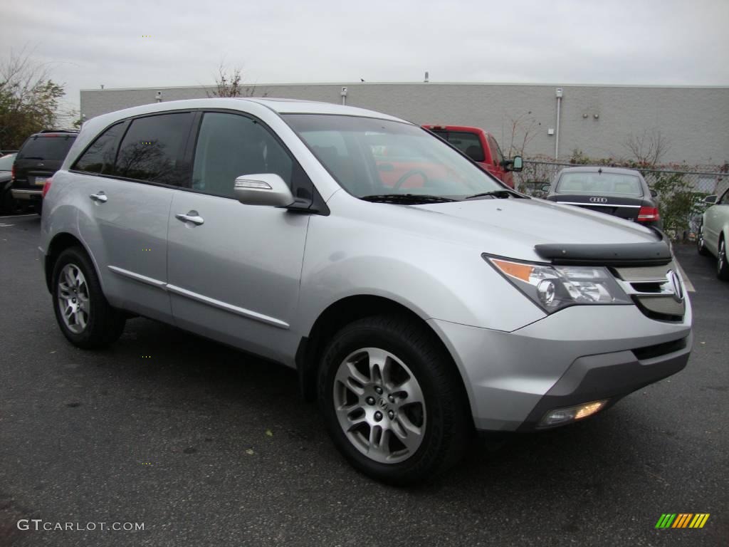 2007 MDX  - Billet Silver Metallic / Ebony photo #5