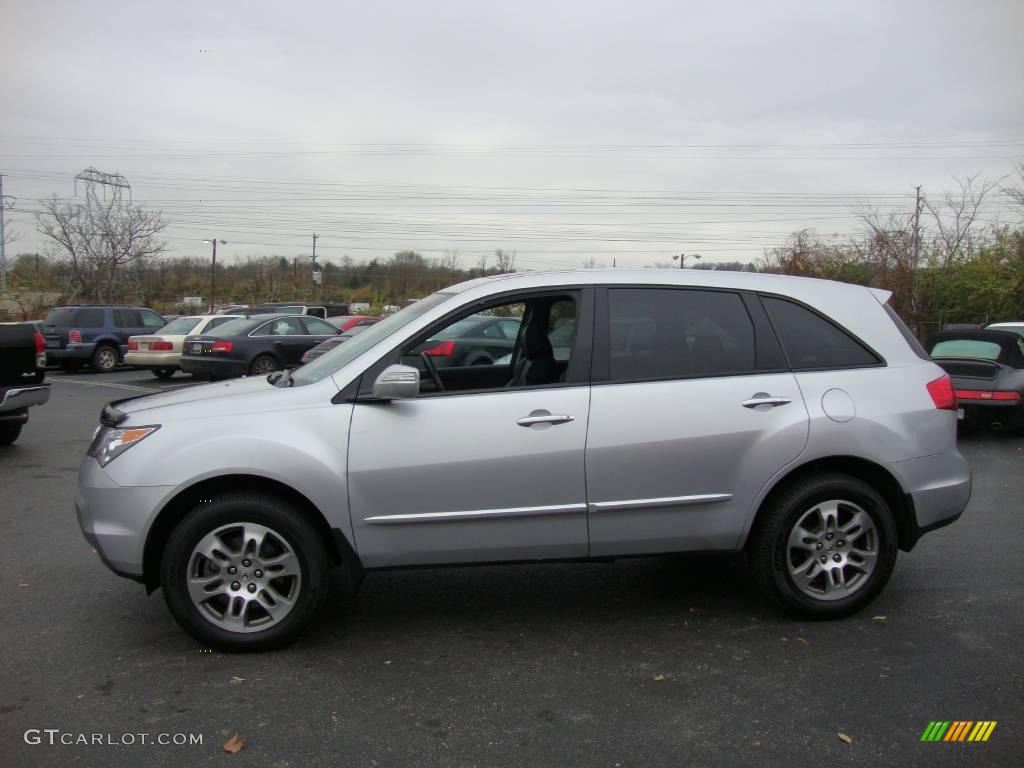 2007 MDX  - Billet Silver Metallic / Ebony photo #10