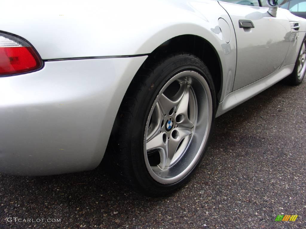 2001 M Roadster - Titanium Silver Metallic / Black photo #13