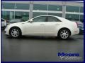 2008 White Diamond Tri-Coat Cadillac CTS Sedan  photo #17