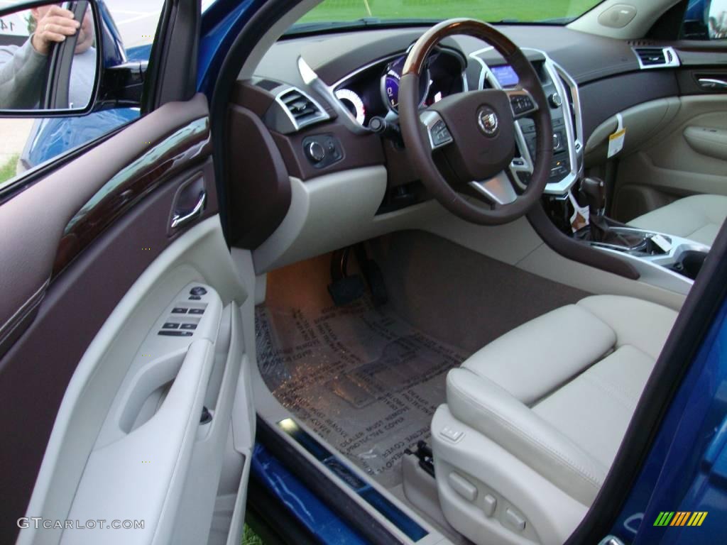 2010 SRX 4 V6 AWD - Caribbean Blue / Shale/Brownstone photo #12