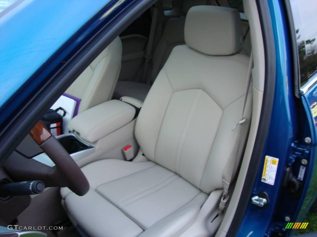 2010 SRX 4 V6 AWD - Caribbean Blue / Shale/Brownstone photo #17