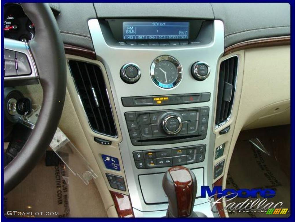 2009 CTS Sedan - Crystal Red / Cashmere/Cocoa photo #7